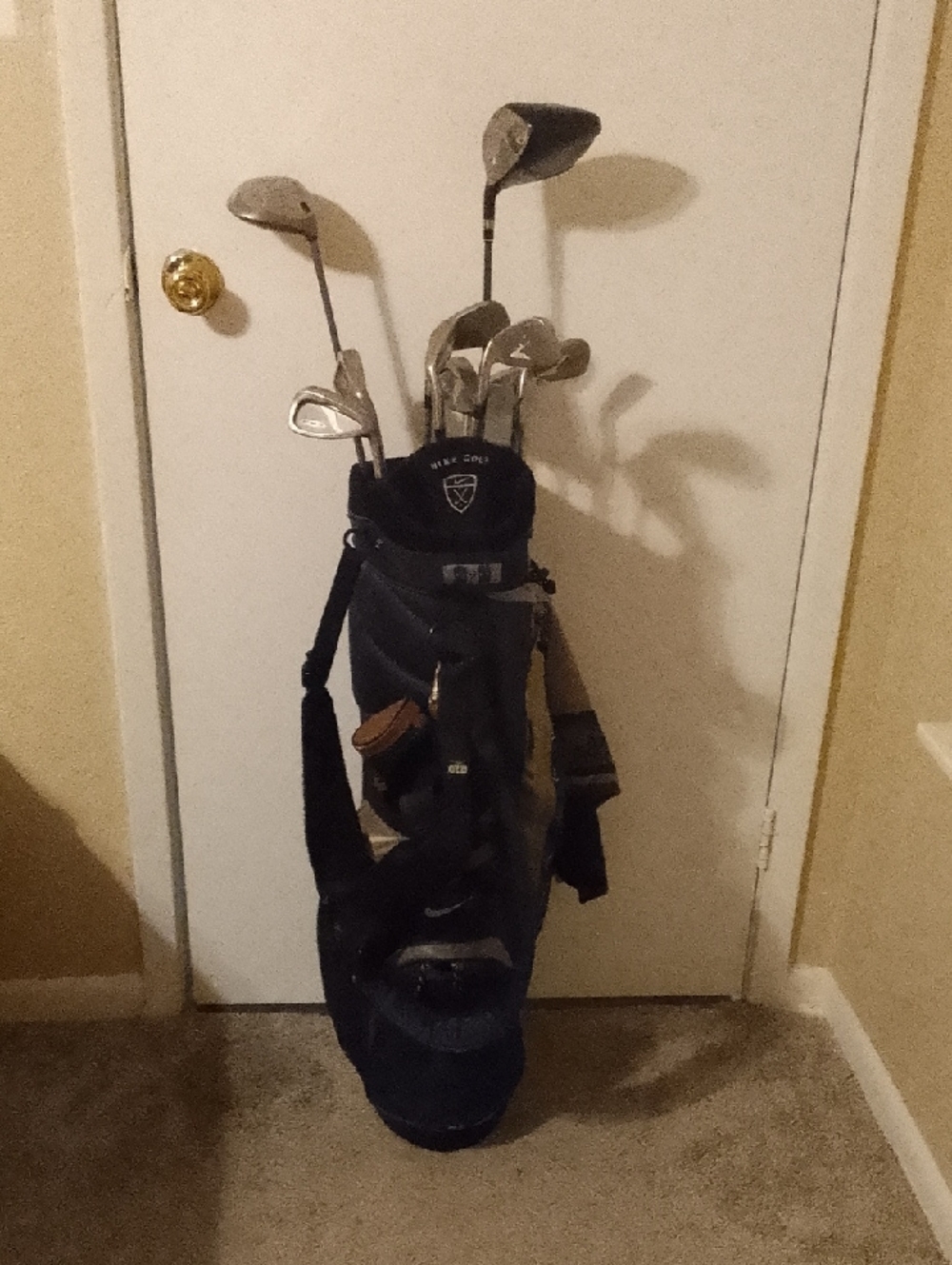 Golf Stand Bag - Black Carry Bag